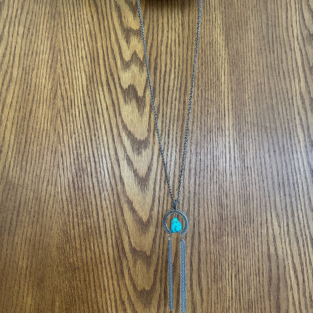 Turquoise Pendant Necklace